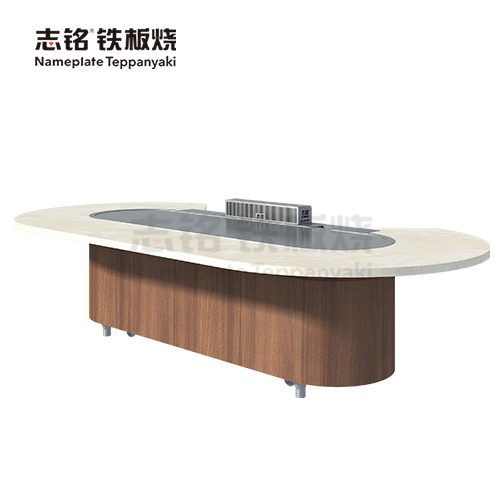 橢圓形鐵板燒設(shè)備 圖2