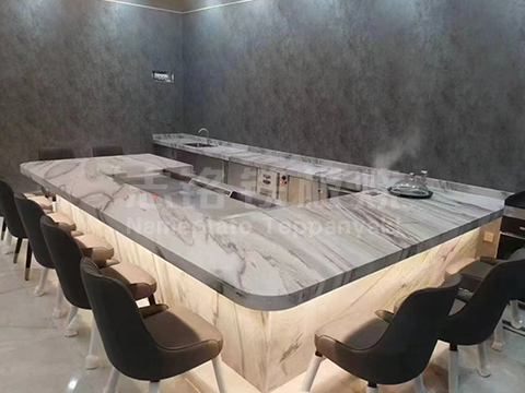 別墅會所單位招待鐵板燒設備定制