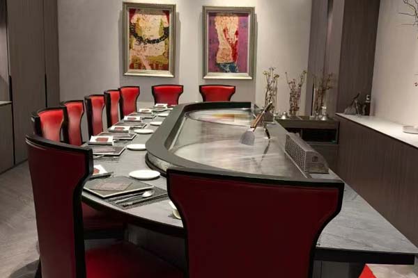 廈門故宮128鐵板燒餐廳-志銘鐵板燒設(shè)備